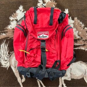 Vintage Marlboro hiking backpack 80’s 90’s